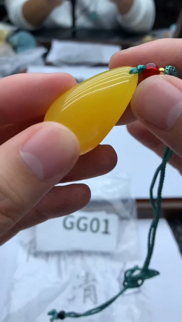 琥珀颈饰未镶嵌GG01【偶得珠宝严选】琥珀蜜蜡