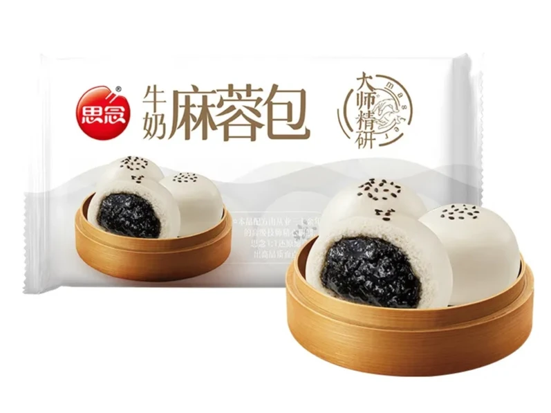 思念大师精研牛奶麻蓉包510g