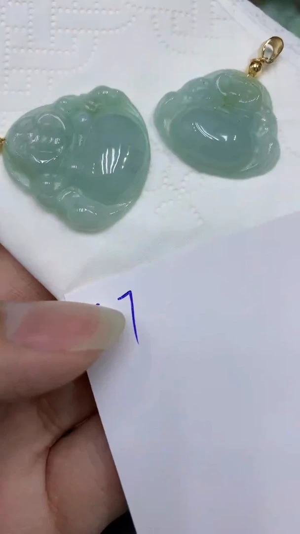 颈饰未镶嵌翡翠缅甸A货翡翠多样性发其一