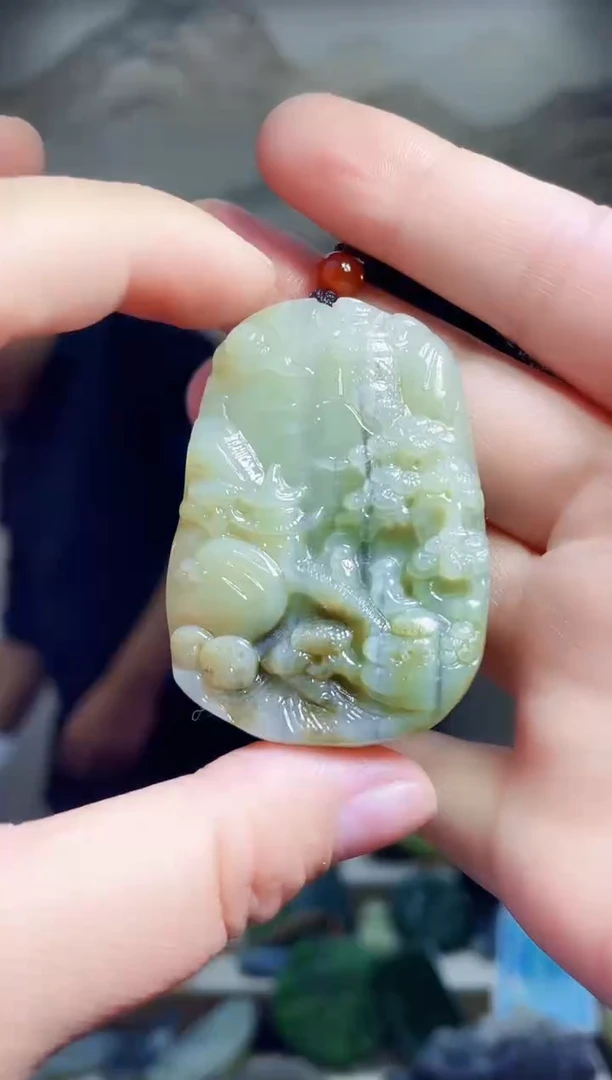 颈饰未镶嵌和田玉1