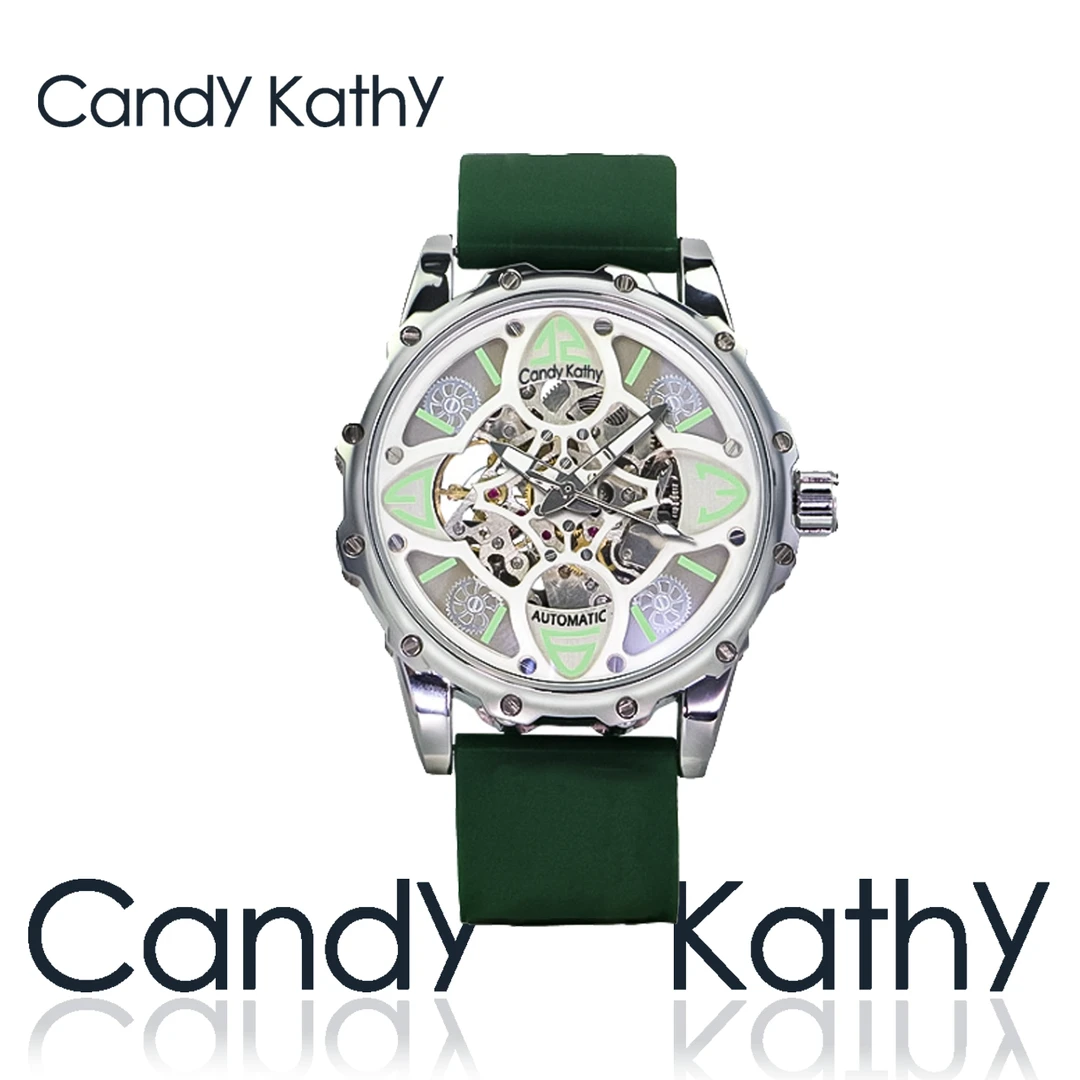 新款幸运四叶草镂空系列陀飞轮男士时尚气质运动腕表847 P