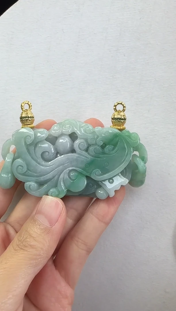 颈饰未镶嵌翡翠国风翡翠