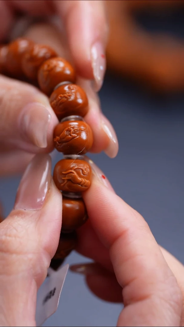 橄榄核手串橄榄核核雕闪购