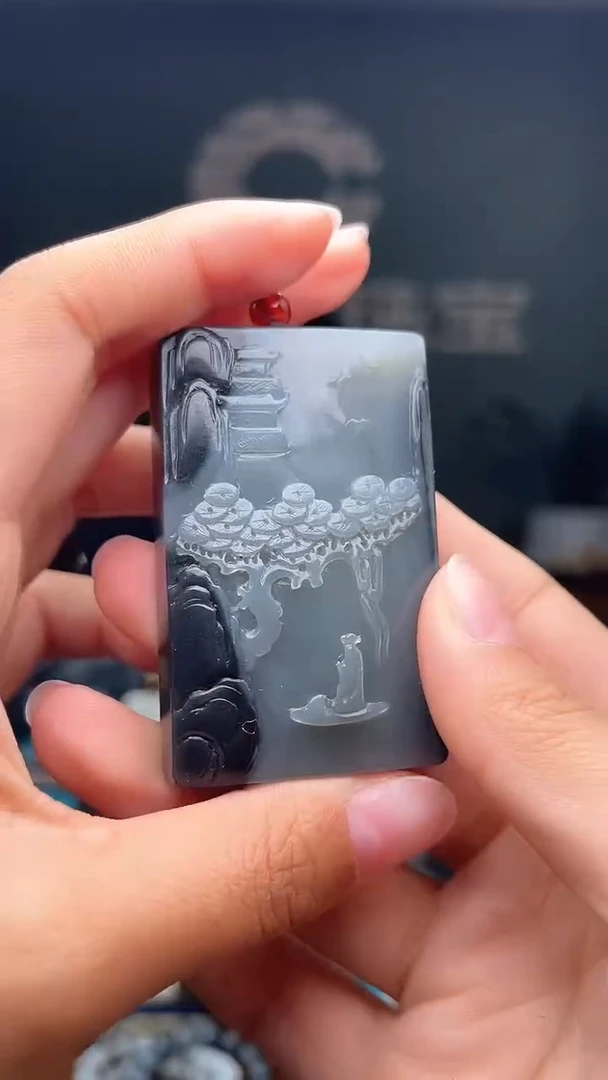 未镶嵌和田玉挂件1