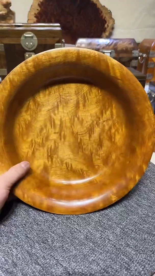 金丝楠木满水波聚宝盆27.2/7