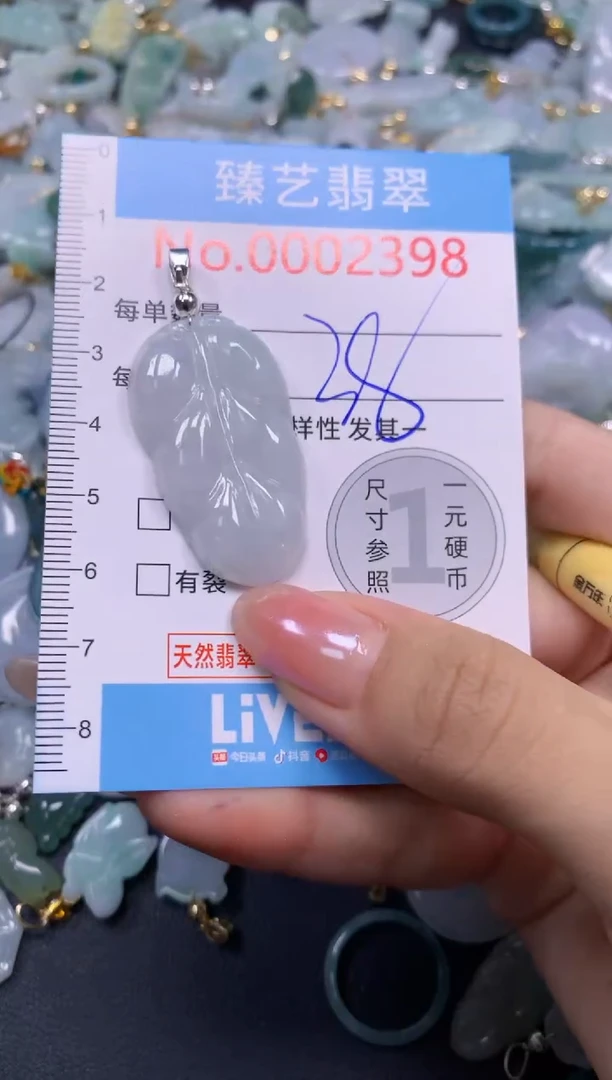 颈饰未镶嵌翡翠2398