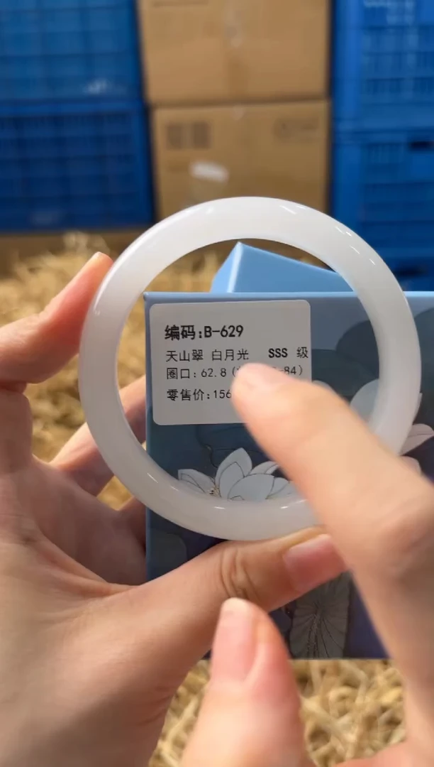 未镶嵌手镯石英质玉B-629