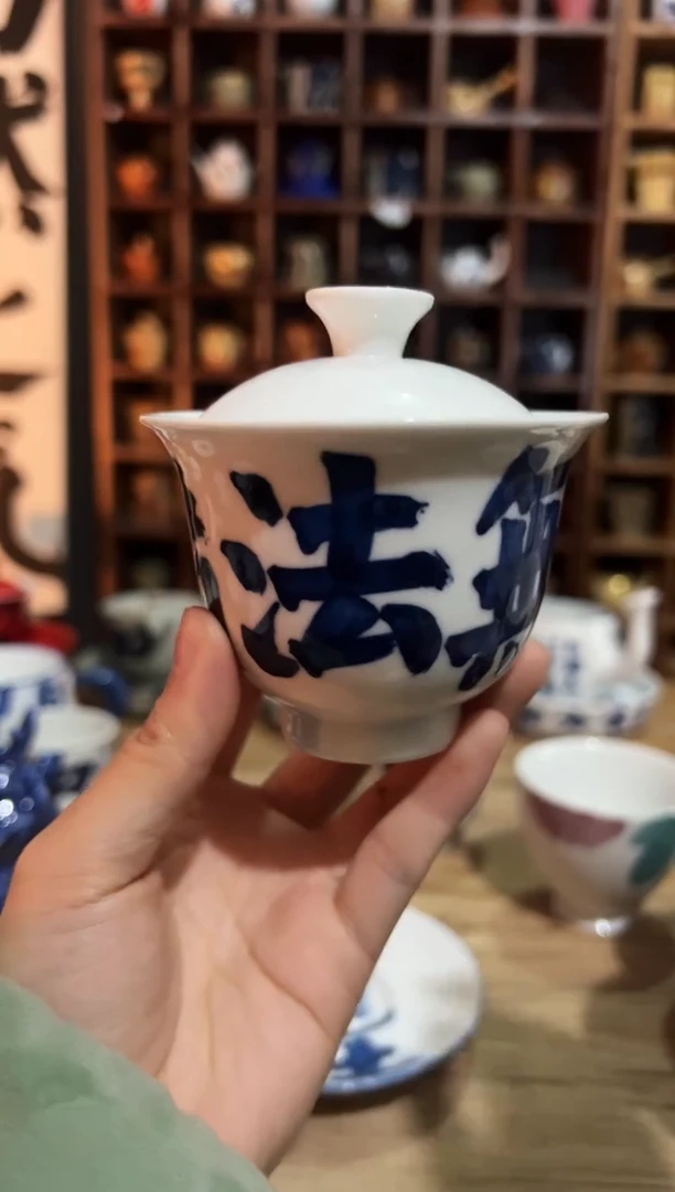 【闪购商品】观云听雨原创手绘茶具