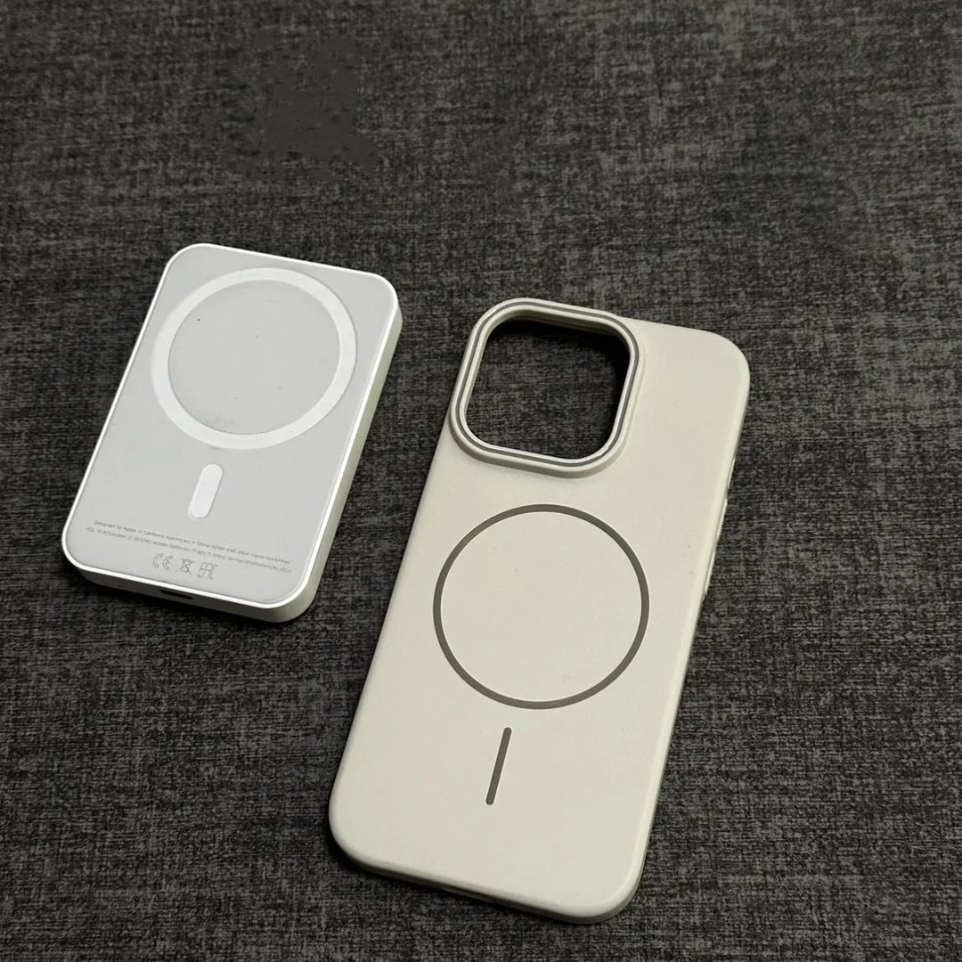 飞虎胜峰岩白柔润细圈磁吸适用iPhone16promax手机壳苹果15硬壳13