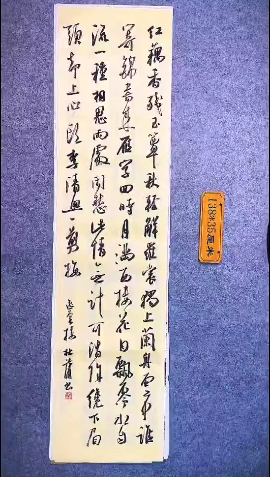 书法113中书协 杜潇书法放漏
