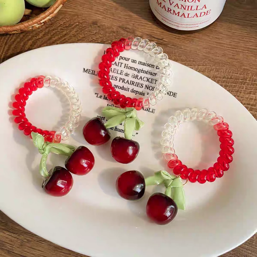 原创设计甜美日韩甜美风发绳发圈可爱发饰欧若精灵风