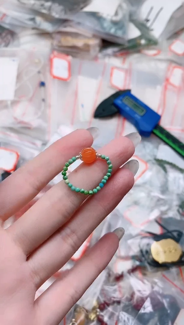 南红玛瑙未镶嵌戒指多样性发拍一发一