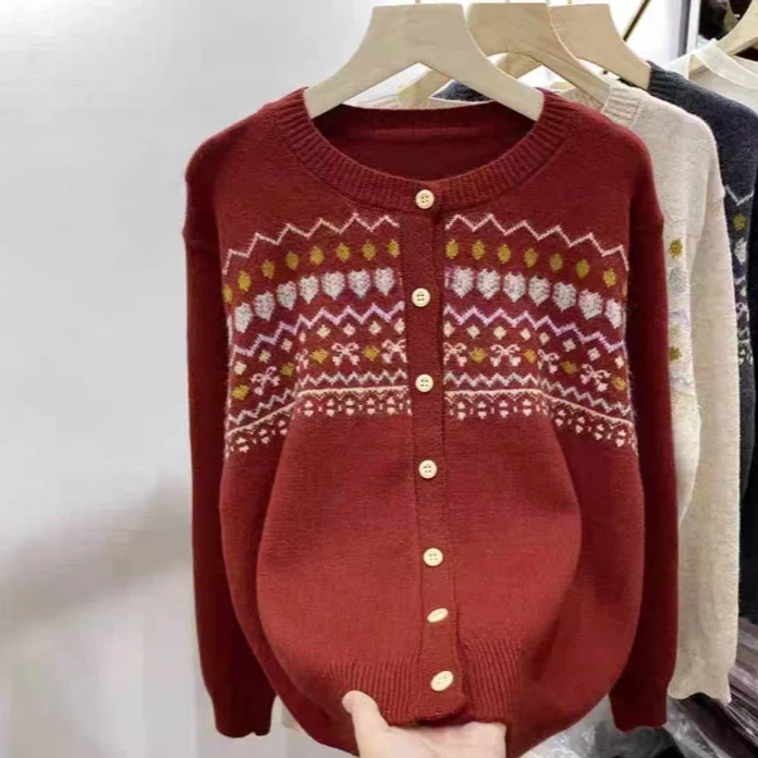 【红人上新】茵菲娜针织开衫-R183257【183257】