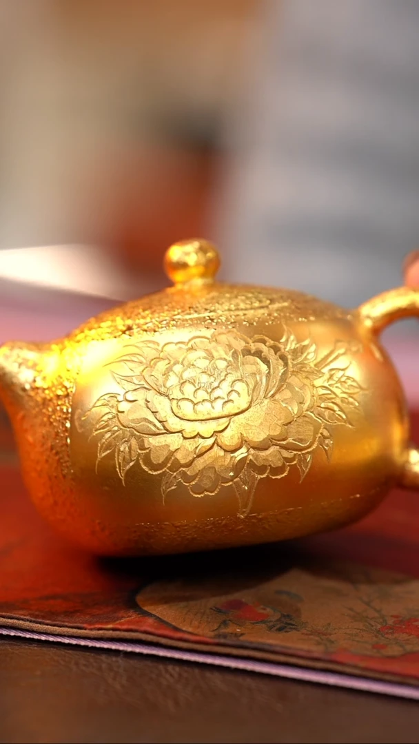 茶杯紫砂【宜景窑系列】金壶