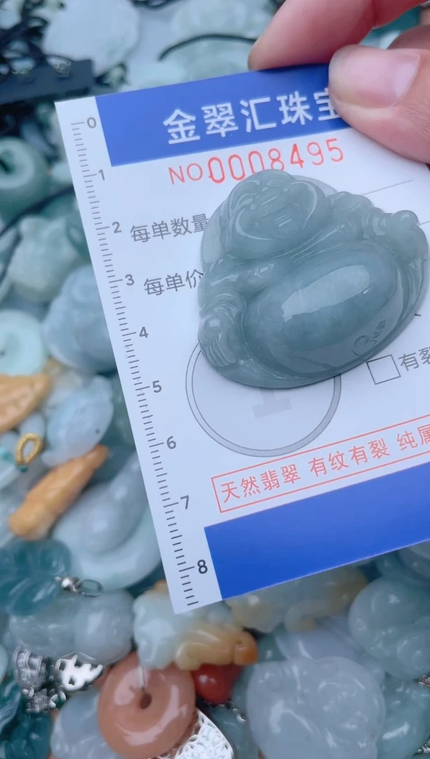 颈饰未镶嵌翡翠8495