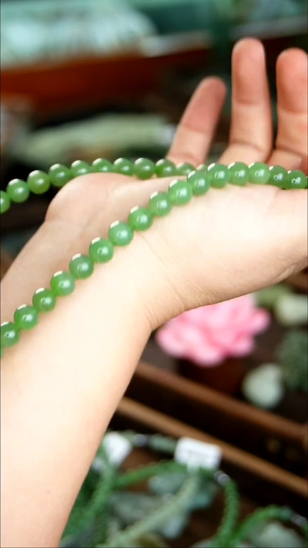 颈饰未镶嵌和田玉（碧玉）那**天003