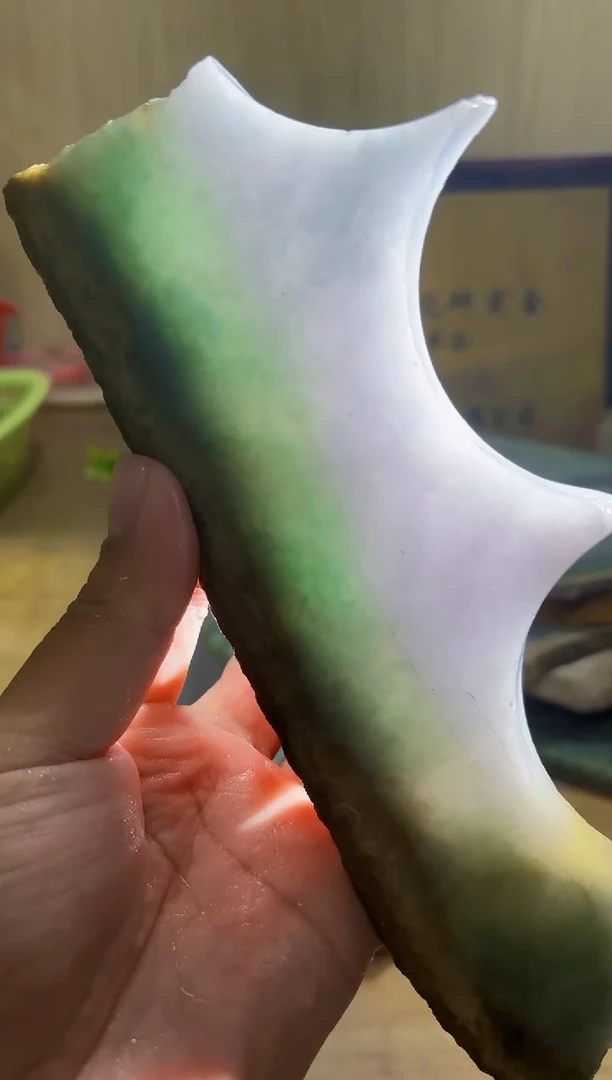 未镶嵌挂件翡翠A货常星3325