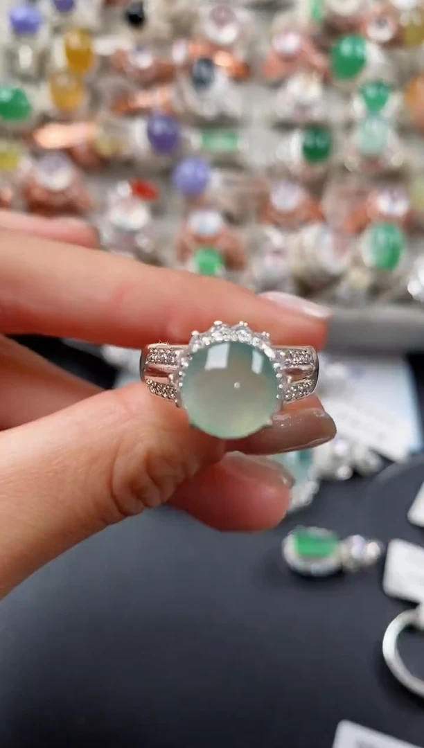 未镶嵌戒指翡翠8888888+6