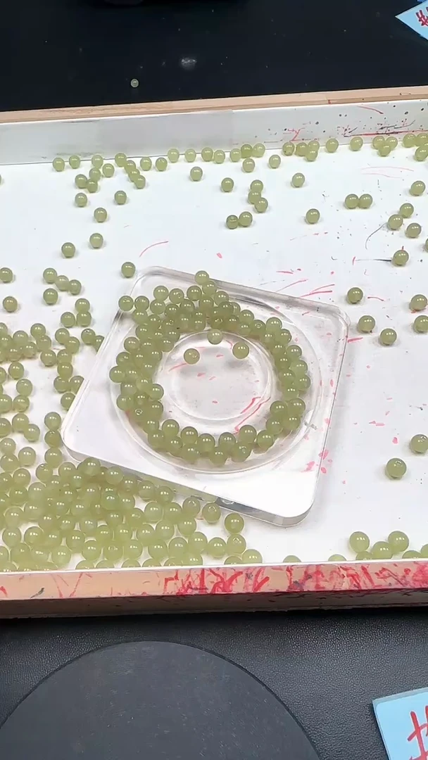 未镶嵌和田玉珠宝半成品晴水N182卡6mm散珠30颗