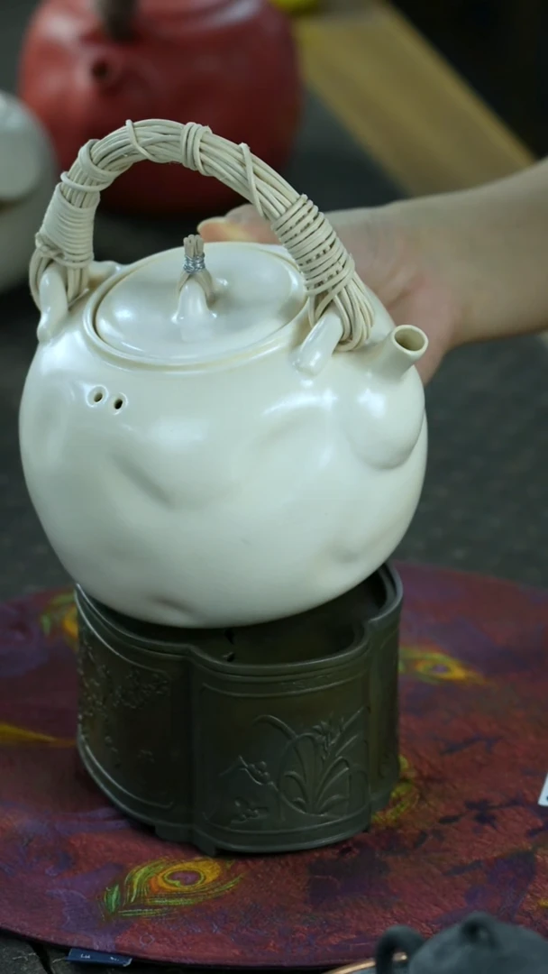 景德镇手绘茶具直接炸