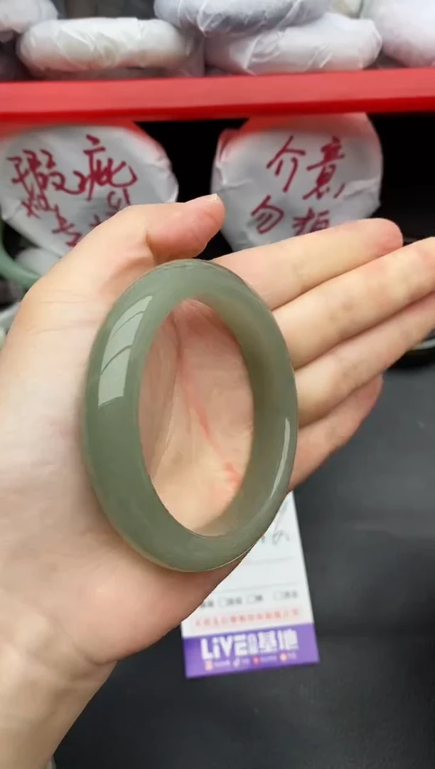 未镶嵌手镯石英质玉瑕疵171+55/56