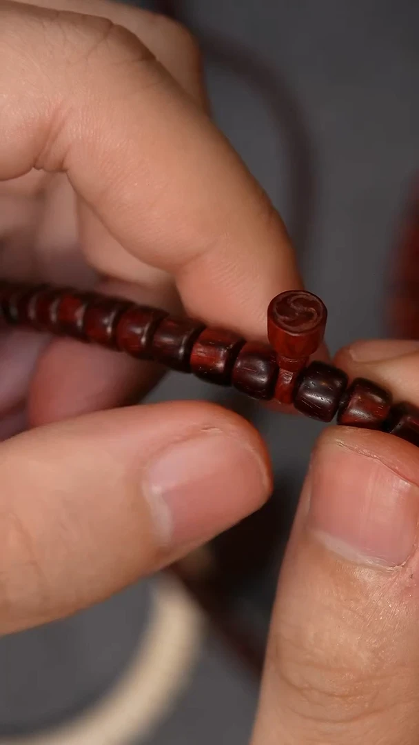 把件小叶紫檀喜选藏印1个配件