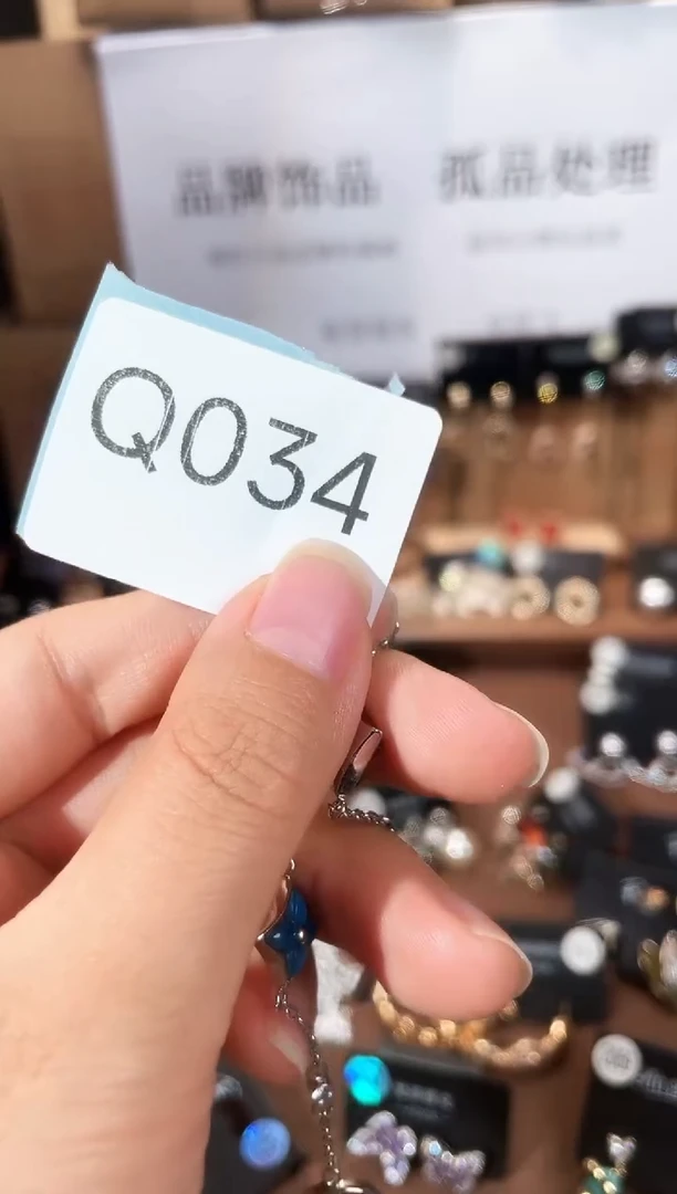 合金925银锆石Q034