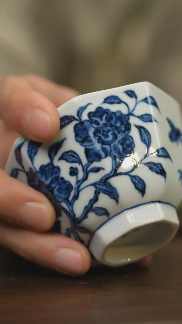 【闪购商品】杯柴窑青花破价福利