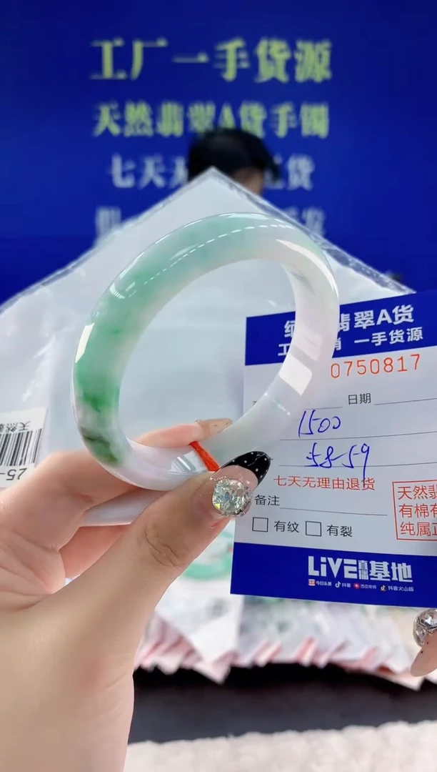 未镶嵌手镯翡翠17天然翡翠A货