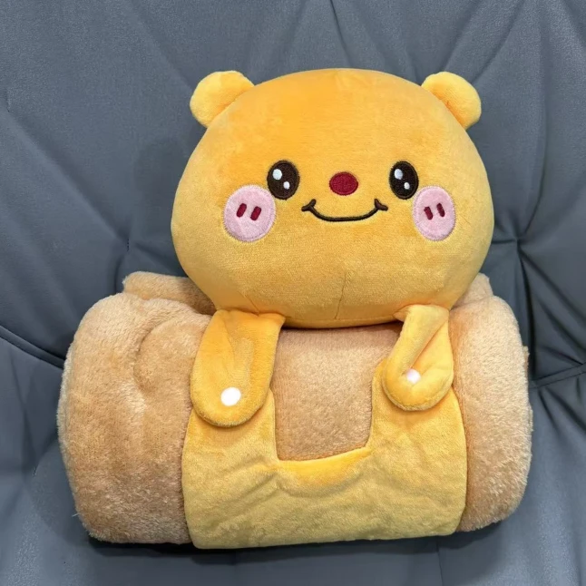 M725小熊毛毯一条