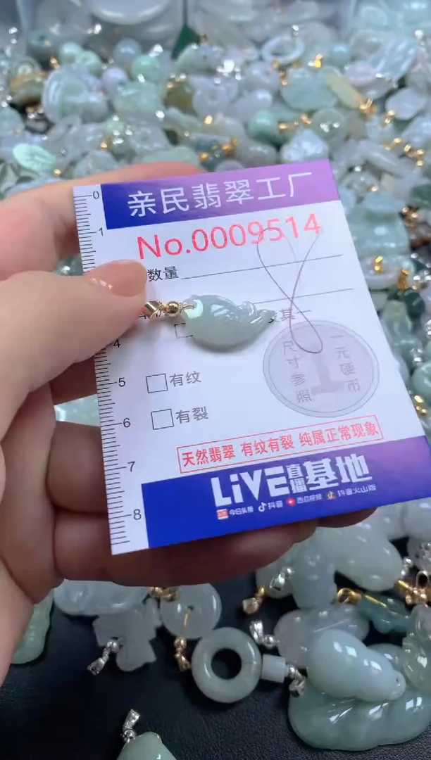颈饰未镶嵌翡翠9514