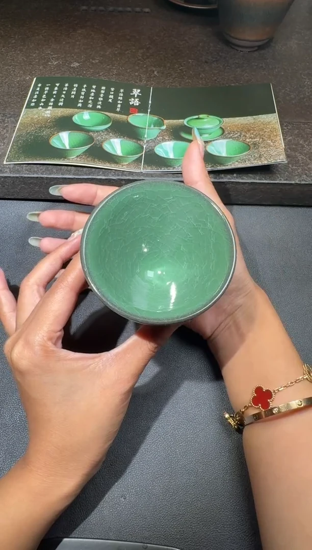 茶盏廖成义翠语盏10