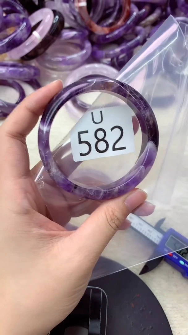 未镶嵌手镯水晶U582-57