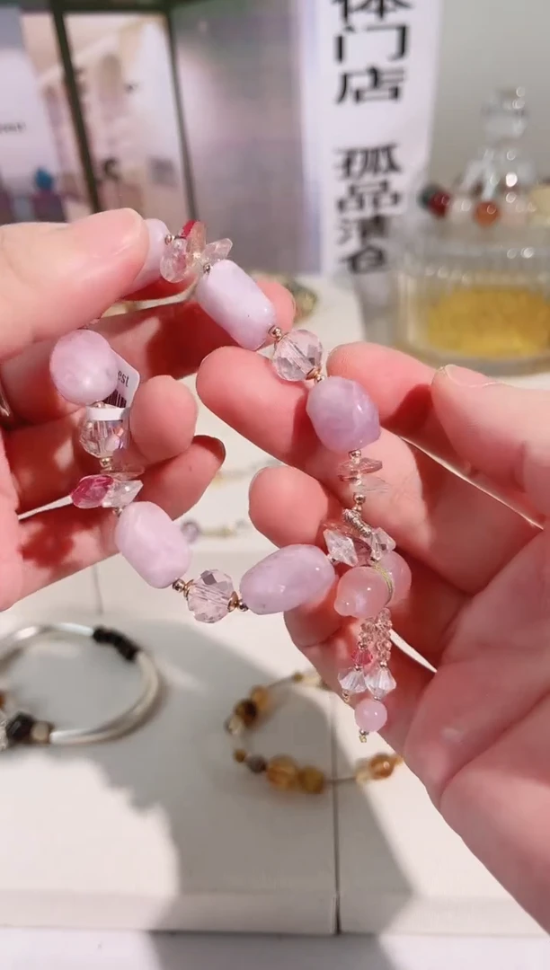 银S925镶嵌手链水晶89系列