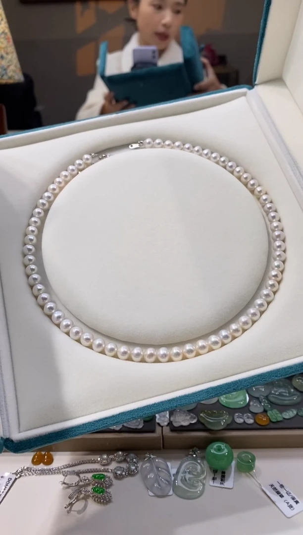 颈饰未镶嵌淡水珍珠珍珠项链 多样性发一件 不含盒