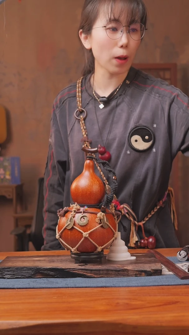 1208号链接精品大漆葫芦现货现发[一物一拍]