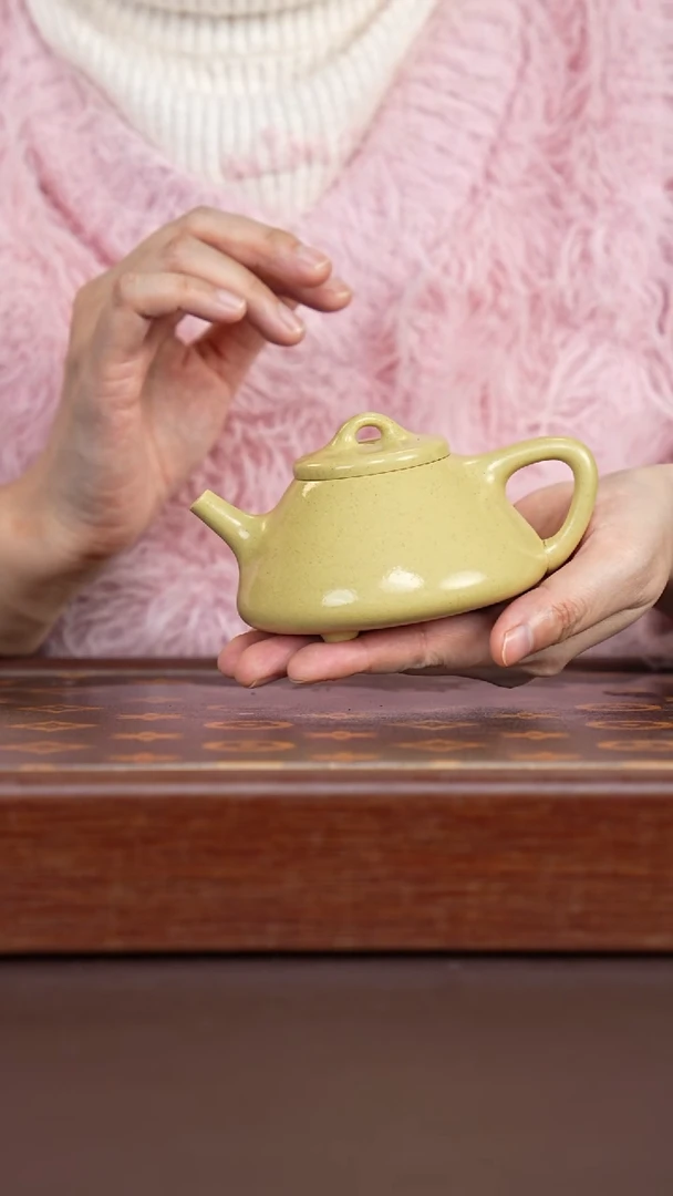 茶壶紫砂本绿子冶石瓢