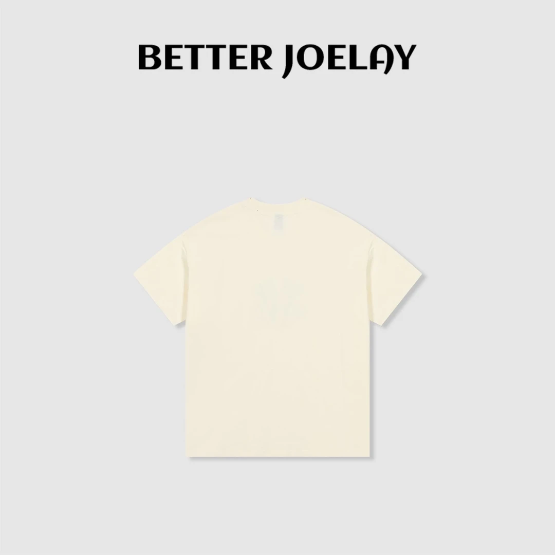 BETTER JOELAY 中版【蓝海晴空】百搭简约可爱T恤短袖休闲风KH1386