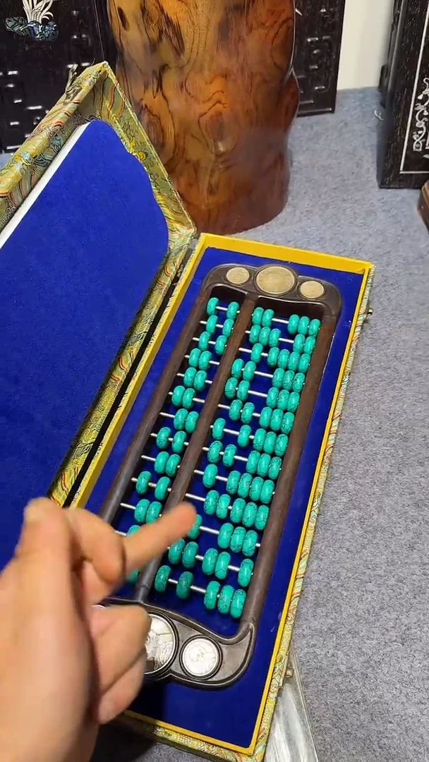 贡木紫檀绿算盘1111111111111111