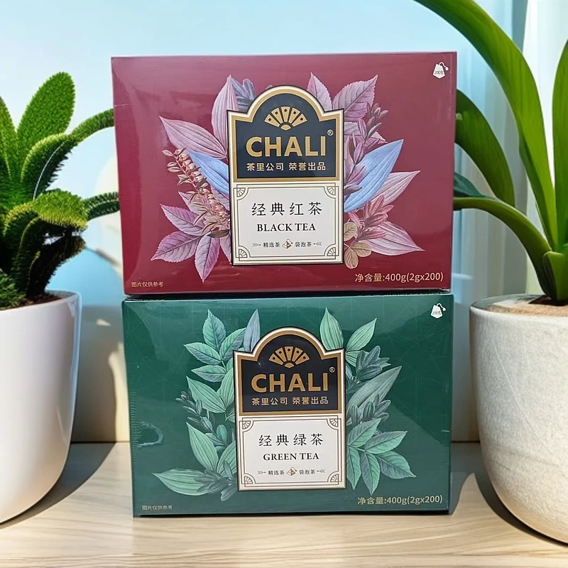 400g*1盒-经典绿茶/经典红茶袋泡茶【保质期到2025年7月24日】