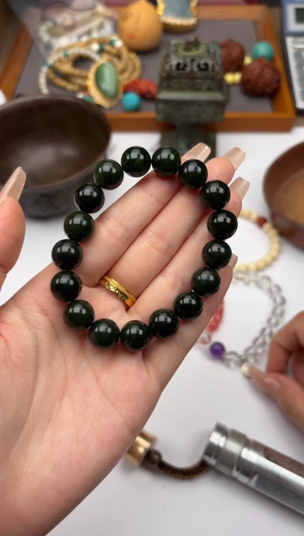 手串未镶嵌和田玉和田玉手串