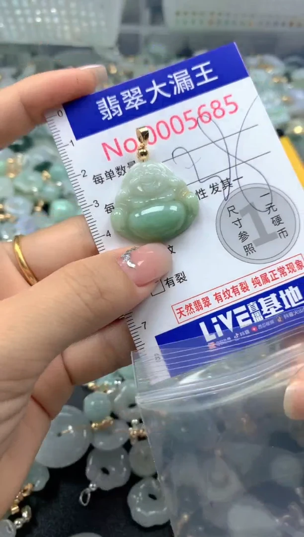 颈饰未镶嵌翡翠5685