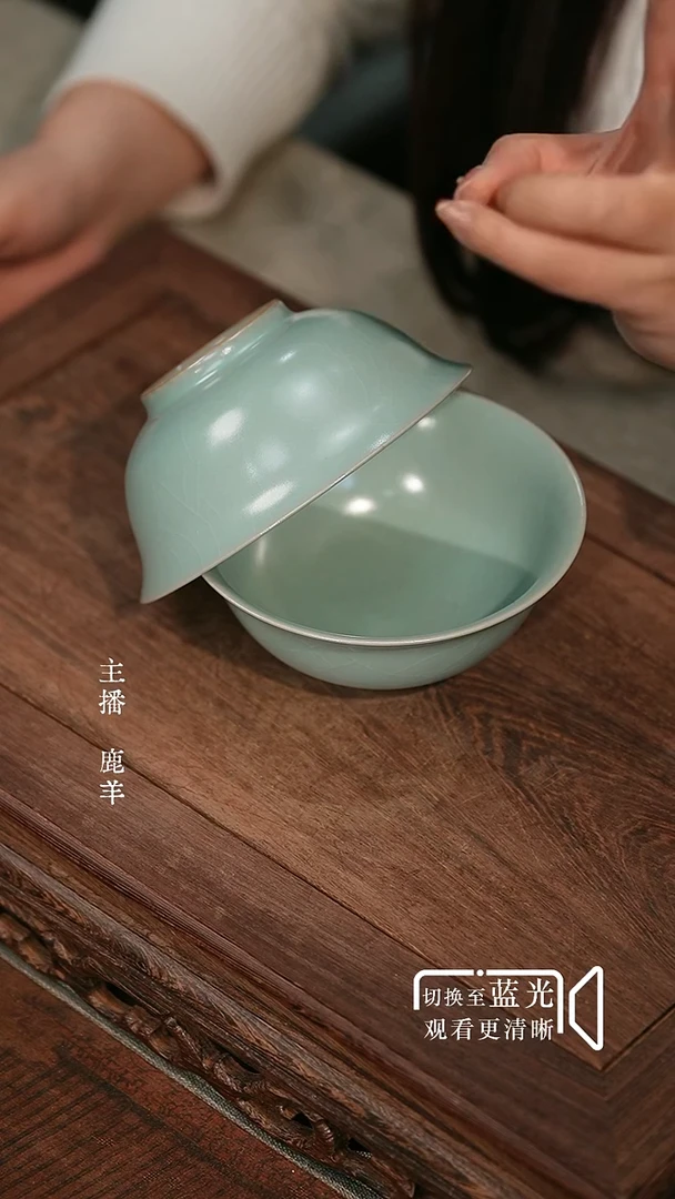 12.5公分侈口碗-无底款-拍一发二-羊