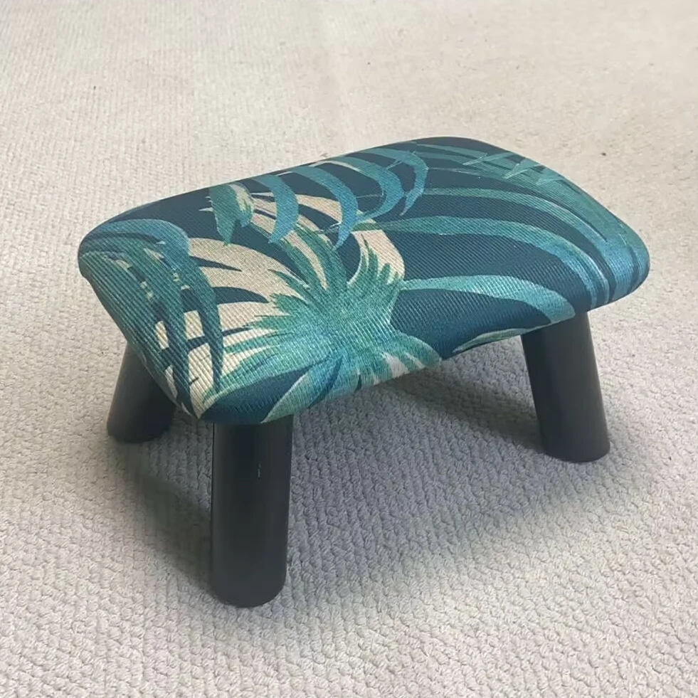 实木矮凳子竹叶青茶几凳子换鞋凳垫脚凳子