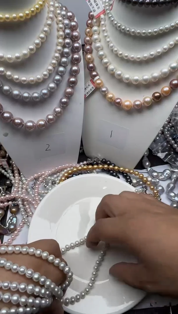 【闪购商品】淡水珍珠颈饰未镶嵌1