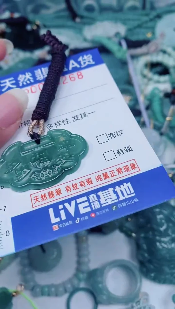 颈饰未镶嵌翡翠00000268