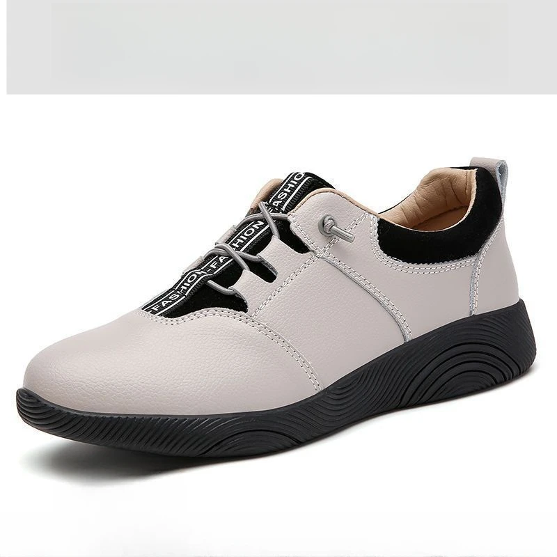 品牌断码女鞋软底妈妈鞋秋季休闲鞋子女单鞋平底舒适旅游鞋百搭款