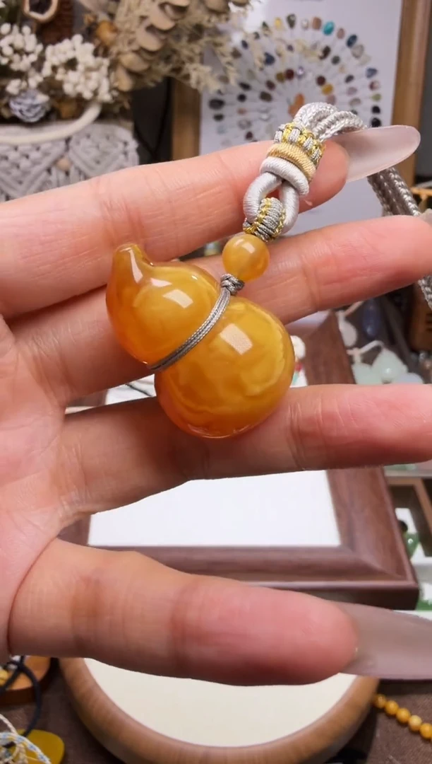 水晶摆件未镶嵌葫芦