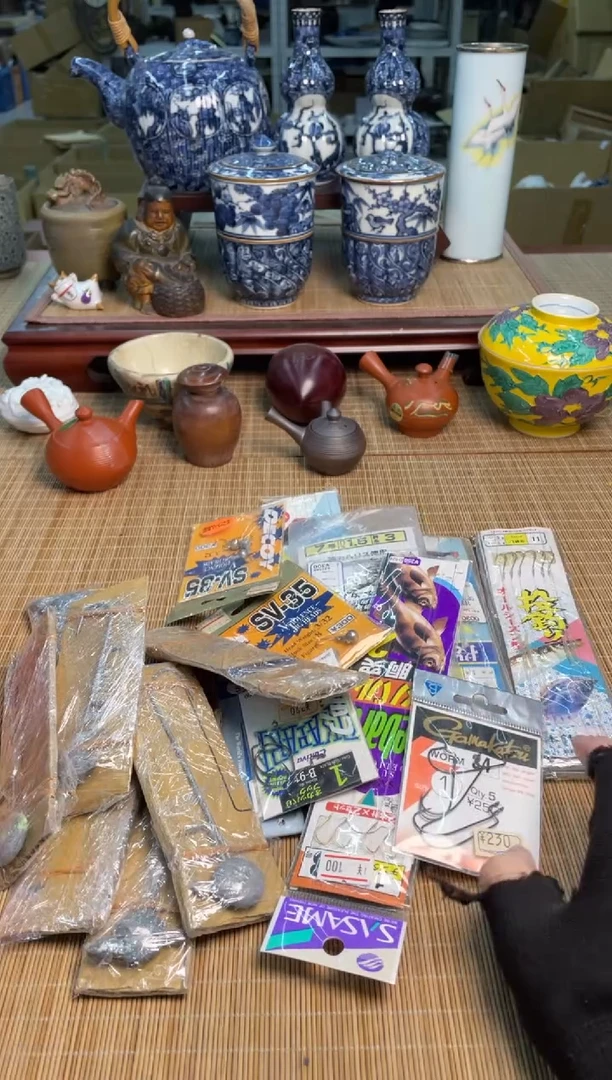 26号一堆渔具中古物品谨慎参拍直播链接