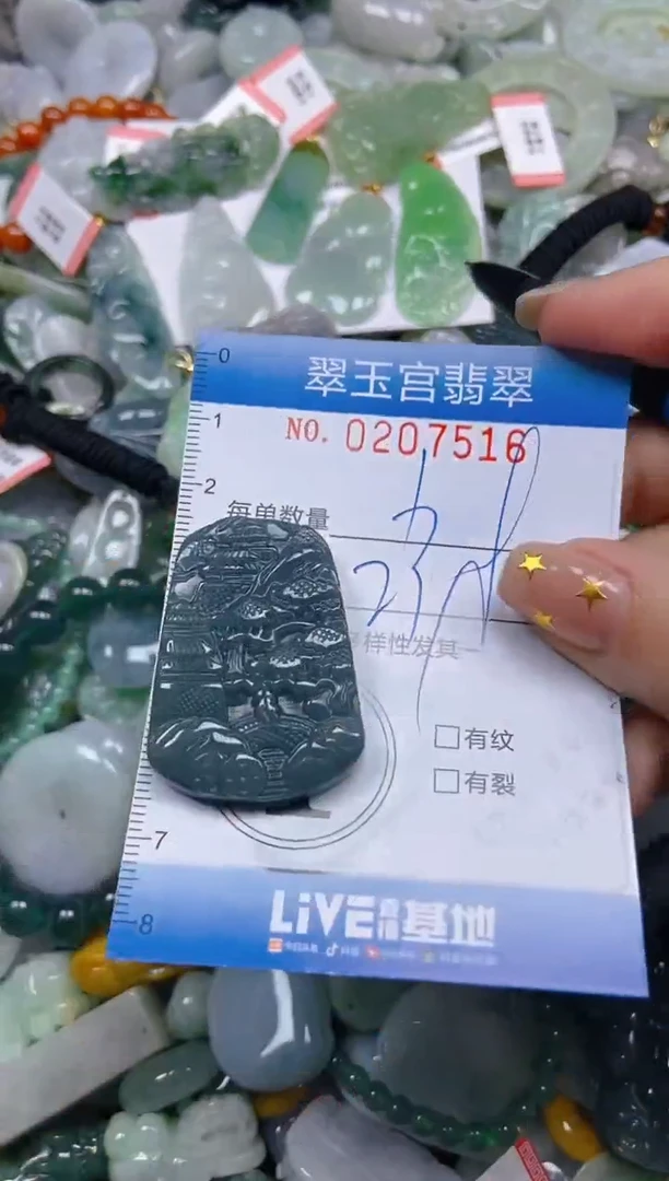 颈饰未镶嵌翡翠闪购C0207516